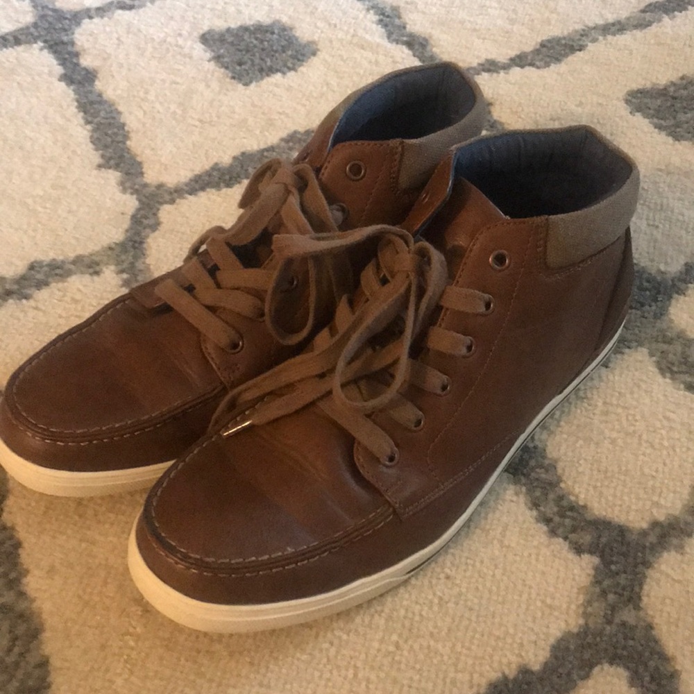 Goodfellow & Co. bonded leather chukka boots, 8.